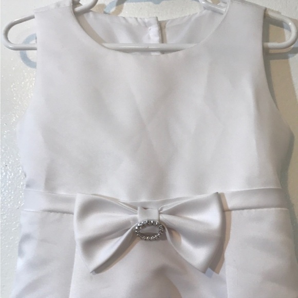 Sweet Pea and Lilli White Formal Dress Girl’s Size 5 Communion Confirmation XC - Picture 3 of 5